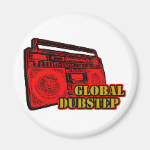 GLOBALE DUBSTEP KOELKAST MAGNEETJES