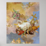 Gloire du Christ nouveau-né par mamie de Daniel Affiche