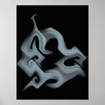 Glyph 3D Posters