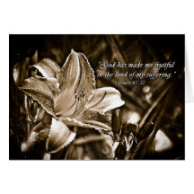 GodhasmademefruitfulZazzle Carte