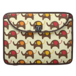 Goede van de kawaii leuke natuur van gelukolifante beschermhoezen voor MacBook pro