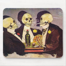 Gokkende Skeletten Muismat