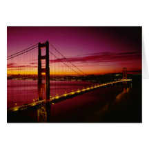 Golden gate bridge, San Francisco, Californië, 5 Kaart