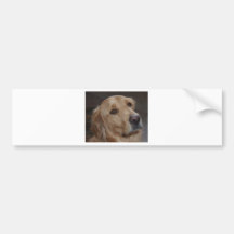 Golden retriever adhésifs pour voiture