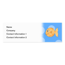 Goldfish. Carte De Visite