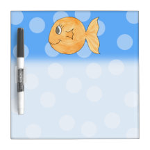 Goldfish. Tableau Effaçable À Sec