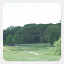 Golf de jeu autocollant