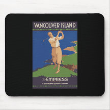 Golf d'île de Vancouver chaque jour de l'année Tapis De Souris