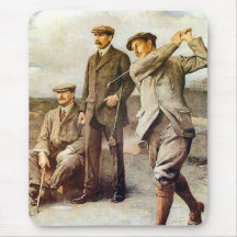 Golf vintage tapis de souris