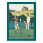 Golfing bij de Club Wens Kaart