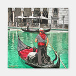 Gondolier Aimant Pour Réfrigérateur