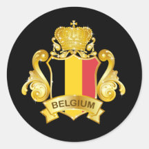 Gouden België Stickers