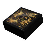 Gouden Patroon 1 de Doos van de Gift Decoratie Doosje