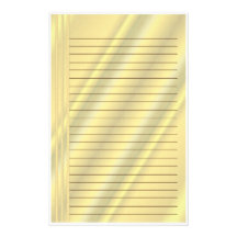 Gouden Tinten Aangepast Briefpapier