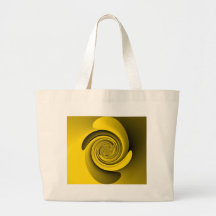Gouden Werveling Canvas Tassen