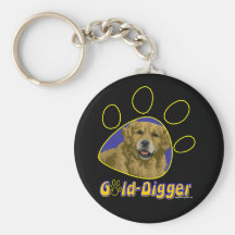 Goudzoeker Sleutelhanger