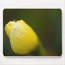 Gouttelettes de jonquille tapis de souris