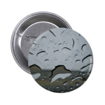 Gouttes de pluie pin's avec agrafe