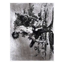 Goya, ceci est un plus mauvais gravure à l'eau-for carte postale