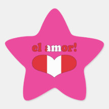Gr Amor! - Liefde in Peruviaanse Valentijnsdag Sticker