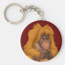 Graan-kruik-Playin Orangoetan Keychain Sleutelhangers