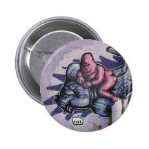 Graffiti, Berlin, Allemagne Badge