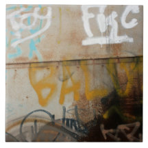 Graffiti, Berlin, Allemagne Carreaux En Céramique