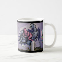 Graffiti, Berlin, Allemagne Mug
