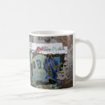 Graffiti, Berlin, Allemagne Tasse À Café