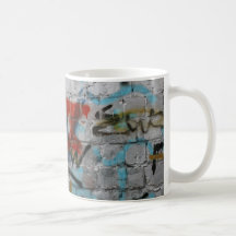Graffiti, Berlin, Allemagne Tasse À Café