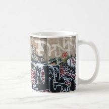 Graffiti, Berlin, Allemagne Tasse À Café