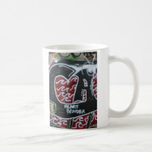Graffiti, Berlin, Allemagne Tasse À Café