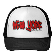Graffiti de New York Casquettes De Camionneur
