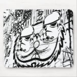 Graffiti Mousepad de la place de Pike Tapis De Souris