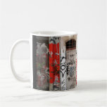 graffitis de bâtiment tasse