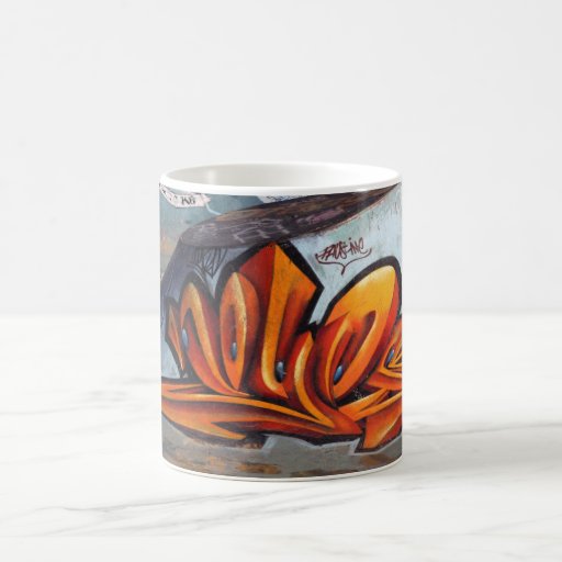 Graffitis urbains d'art mugs