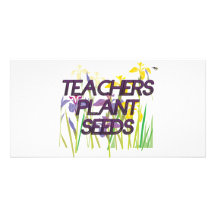 GRAINES DE PLANTE DE PROFESSEUR PHOTOCARTE CUSTOMISÉE