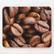 Grains de café tapis de souris