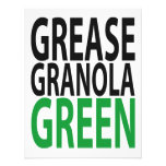graisse, granola, VERTE ! Invitation Personnalisée