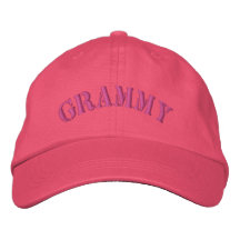 Grammy Chapeau Brodé