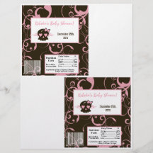 Grand emballage Skul punk rose Girly de la barre d Prospectus Avec Motif