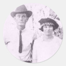 Grand-maman et grand-papa Brandon Adhésifs