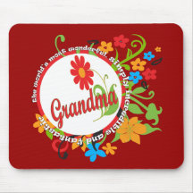 Grand-maman fantastique tapis de souris