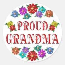GRAND-MAMAN FIÈRE ADHÉSIFS