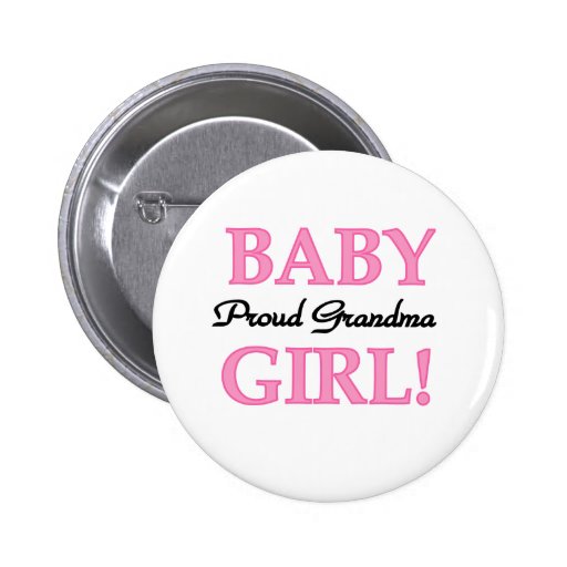 Grand-maman fière de bébé badges