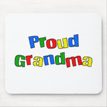 Grand-maman fière Mousepad Tapis De Souris