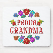 GRAND-MAMAN FIÈRE TAPIS DE SOURIS