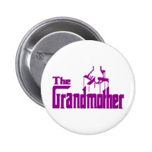 Grand-mère Pin's Avec Agrafe