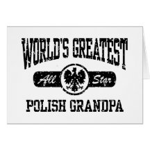 Grand-papa polonais carte de vœux