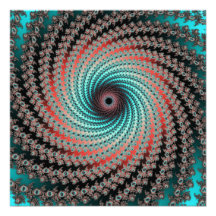 Grand remous hypnotique - conception de fractale photographies